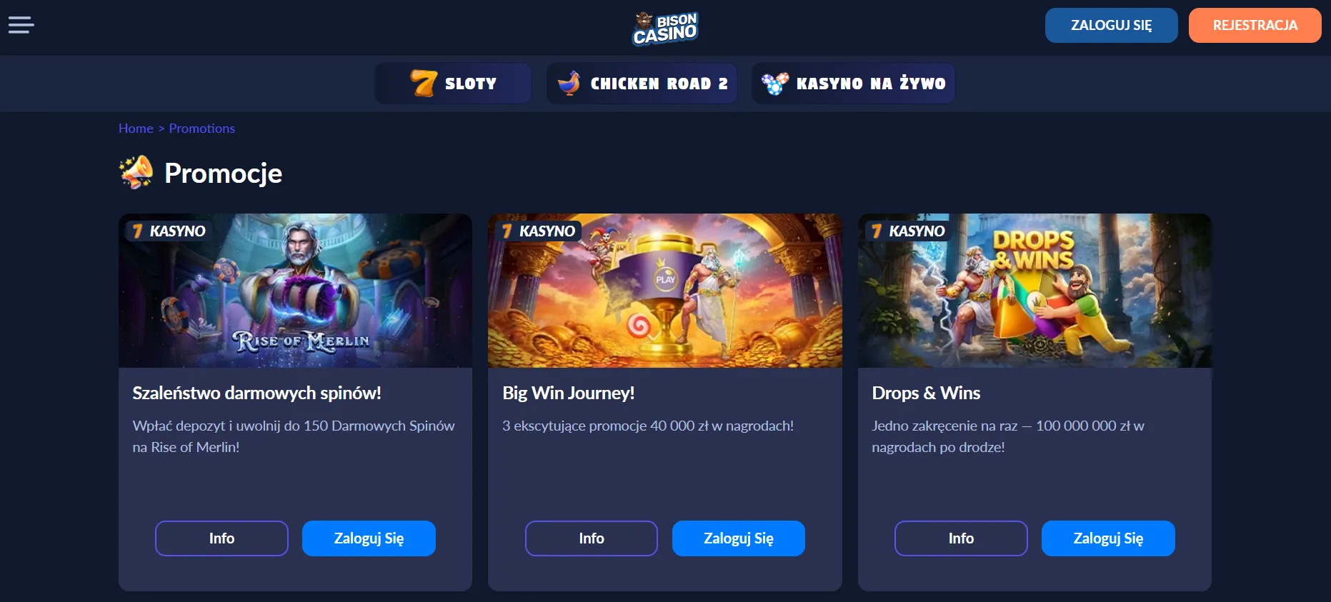 Bison Casino kod promocyjny – gdzie go wpisać i jak działa aktywacja